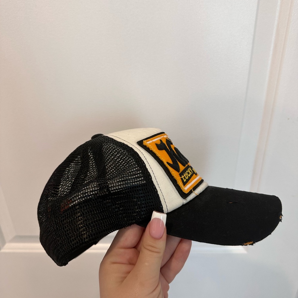 ililily Trucker Hat with Drink Howel’s Logo